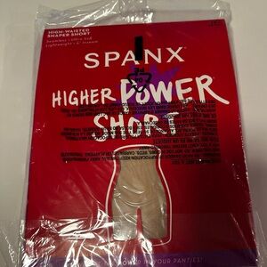 SPANX Soft Nude Higher Power Shorts 1XL